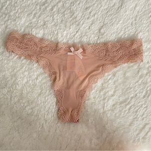 Victorias Secret VS Vintage lace thong underwear panty undies
